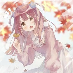 This is a pixiv picture whose title is 探し物.