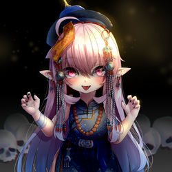 This is a pixiv picture whose title is 万圣节贺图2021.