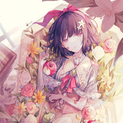 This is a pixiv picture whose title is 無題.