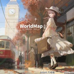 This is a pixiv picture whose title is The Travels·Morning Bell|旅行日记·晨钟.