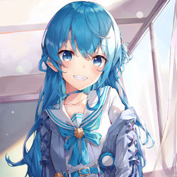 This is a pixiv picture whose title is すいちゃん.