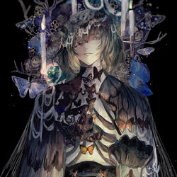 This is a pixiv picture whose title is 🦋.