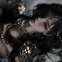 This is a pixiv picture whose title is "影".