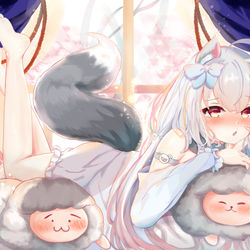 This is a pixiv picture whose title is 【仕事絵】 小岩井波波利.