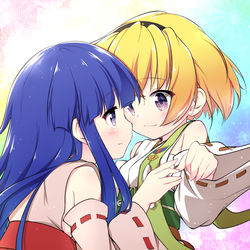 This is a pixiv picture whose title is 卒わらない巫女さんたち.