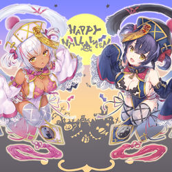 This is a pixiv picture whose title is ﾆｬロインキョンシーくろいけもみみちゃん.
