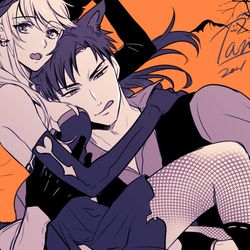 This is a pixiv picture whose title is 【商業情報】指先から本気の熱情（最新話配信開始）.