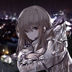 This is a pixiv picture whose title is Noise cancelling.