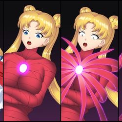 This is a pixiv picture whose title is セーラームーン「マミフィケーション」.