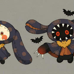 This is a pixiv picture whose title is Halloween 2021.