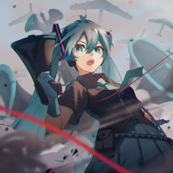 This is a pixiv picture whose title is 恋は戦争.