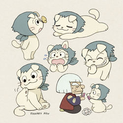 This is a pixiv picture whose title is ヘムヘム.