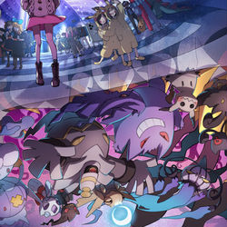 This is a pixiv picture whose title is 百鬼夜行.