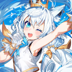 This is a pixiv picture whose title is フブキchan.