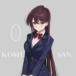 This is a pixiv picture whose title is 古見さん.
