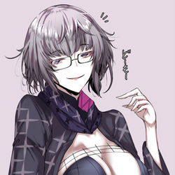 This is a pixiv picture whose title is 「カルデア七大兵器」の封印を軽率に解いていくモレーさん.