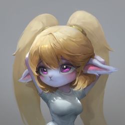 This is a pixiv picture whose title is 떠오르는 1티어 뽀삐.