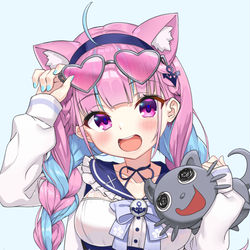 This is a pixiv picture whose title is 湊あくあ.