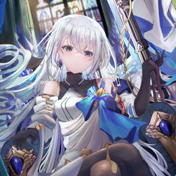 This is a pixiv picture whose title is 布洛妮娅.