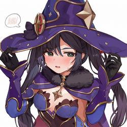 This is a pixiv picture whose title is 照れモナ.