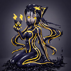 This is a pixiv picture whose title is ベノム的な女の子.