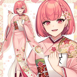 This is a pixiv picture whose title is Vライバー「都戸モモ」.