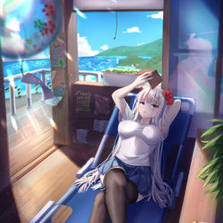 This is a pixiv picture whose title is 無題.
