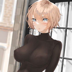This is a pixiv picture whose title is セーター.