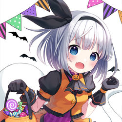 This is a pixiv picture whose title is ハロウィン妖夢ちゃん.