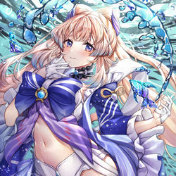 This is a pixiv picture whose title is 珊瑚宮心海.