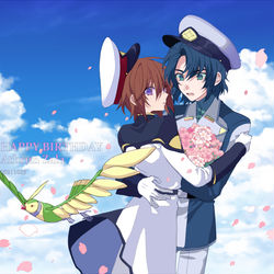 This is a pixiv picture whose title is happy birthday.