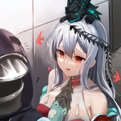 This is a pixiv picture whose title is 濁心スカジ.