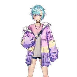 This is a pixiv picture whose title is ENVtuberエイトくん.