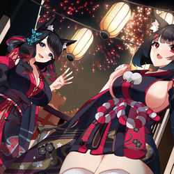 This is a pixiv picture whose title is ４周年おめでとう！！.