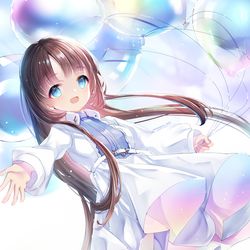 This is a pixiv picture whose title is 🌈🎈.