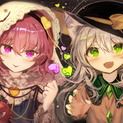 This is a pixiv picture whose title is ハロウィン古明地.