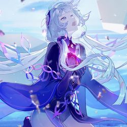 This is a pixiv picture whose title is 迷航.