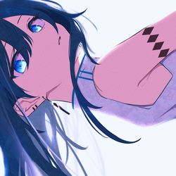 This is a pixiv picture whose title is 白日.