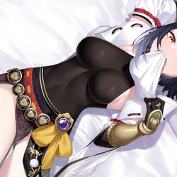 This is a pixiv picture whose title is 九条裟羅.
