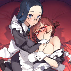 This is a pixiv picture whose title is 近視の姉＃28.