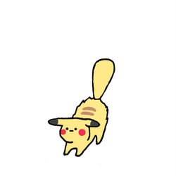 This is a pixiv picture whose title is no.1459 『 警戒ダイマックスのピカチュウ 』.