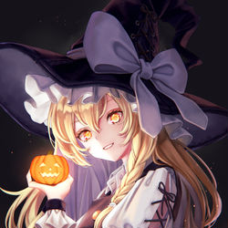 This is a pixiv picture whose title is 🎃.