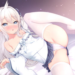 This is a pixiv picture whose title is 海風.