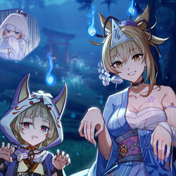 This is a pixiv picture whose title is happy halloween.