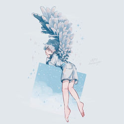 This is a pixiv picture whose title is ひとやすみ.