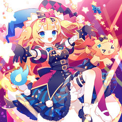 This is a pixiv picture whose title is 笑いのステージ.