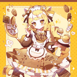 This is a pixiv picture whose title is ねこのカスタード.