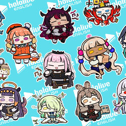 This is a pixiv picture whose title is hololive ENGLISH.