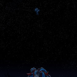 This is a pixiv picture whose title is 星は昴.