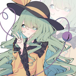 This is a pixiv picture whose title is ゆるふわロングこいし.
